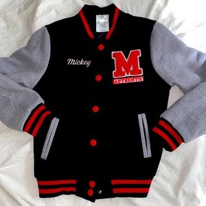 LIKE NEW MICKEY MOUSE VARSITY JACKET!